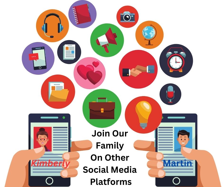 become a part of our family on social media