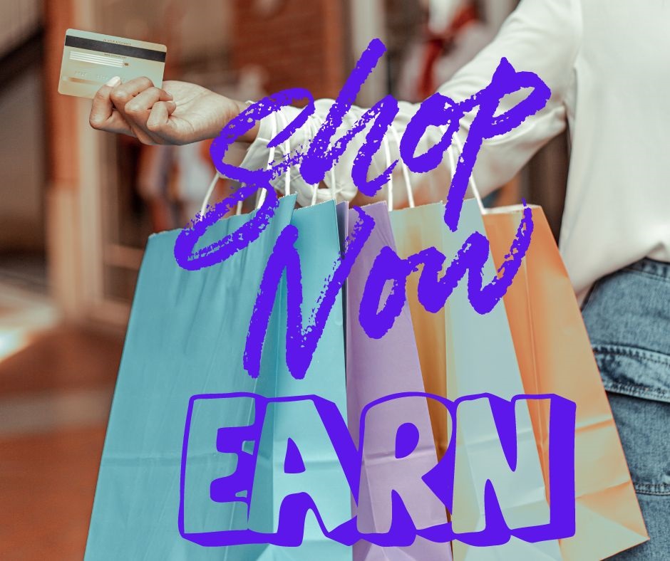 shop and earn, clothing and apparel 